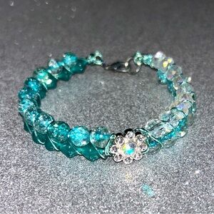 Handmade wire wrap bracelet
